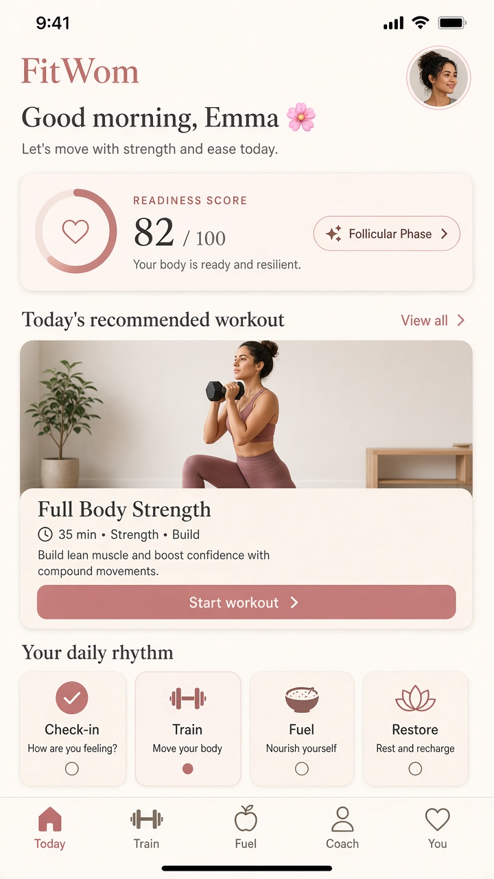 FitWom Mobile today
